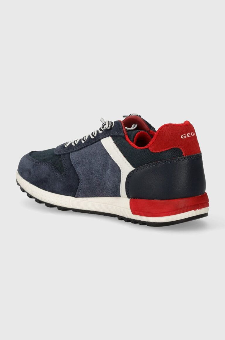 Geox sneakers pentru copii ALBEN culoarea albastru marin preţ