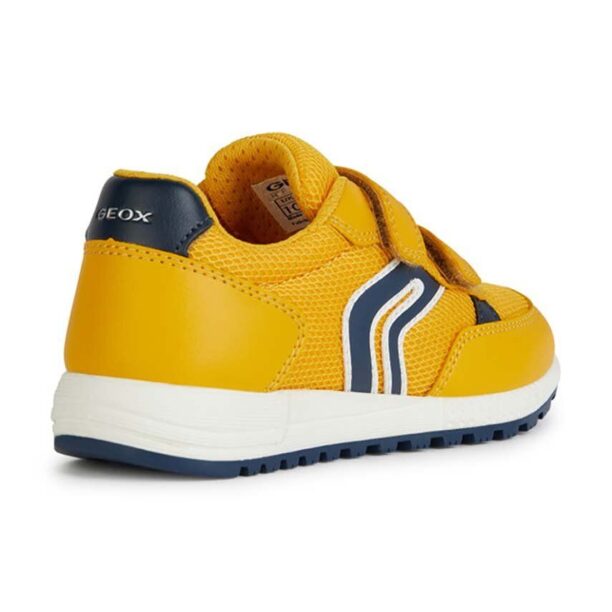 Geox sneakers pentru copii ALBEN culoarea galben preţ