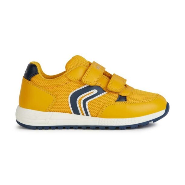 Geox sneakers pentru copii ALBEN culoarea galben