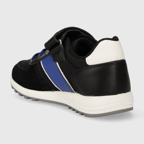 Geox sneakers pentru copii ALBEN culoarea negru preţ