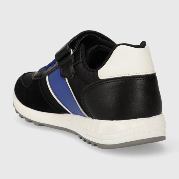 Geox sneakers pentru copii ALBEN culoarea negru preţ