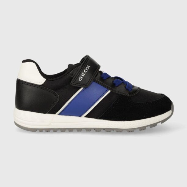 Geox sneakers pentru copii ALBEN culoarea negru