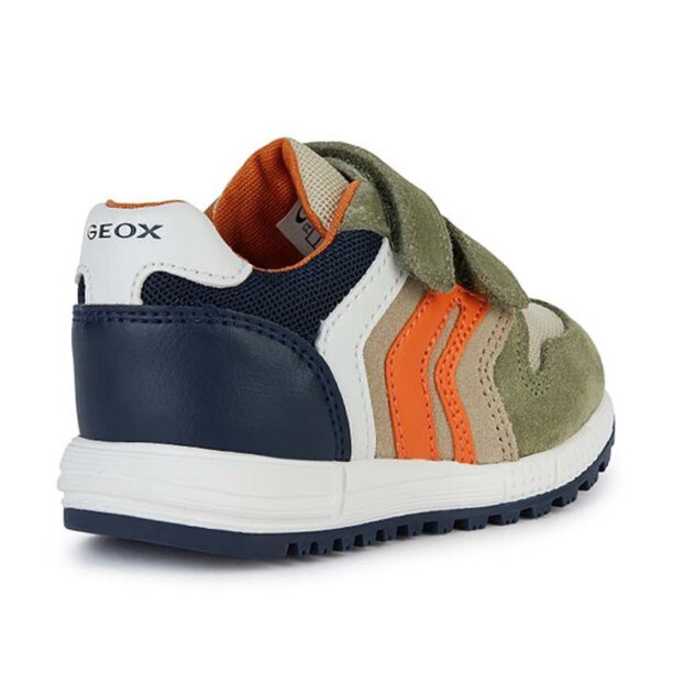 Geox sneakers pentru copii ALBEN culoarea verde preţ