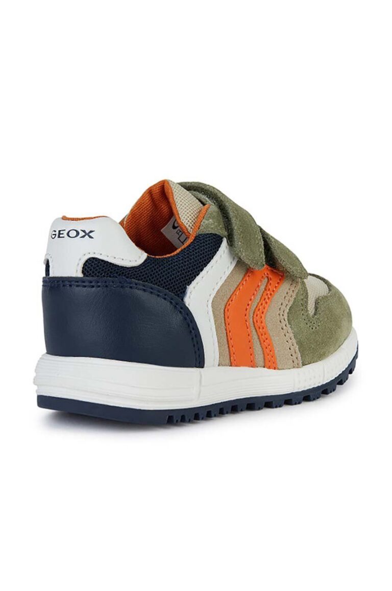 Geox sneakers pentru copii ALBEN culoarea verde preţ