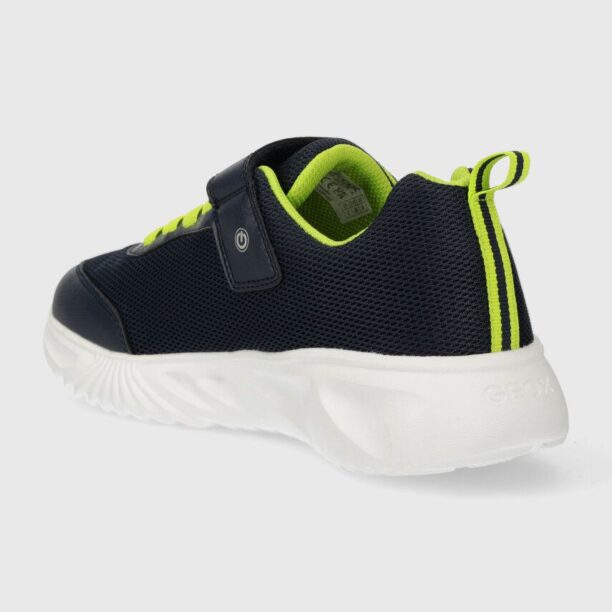 Geox sneakers pentru copii ASSISTER culoarea albastru marin preţ