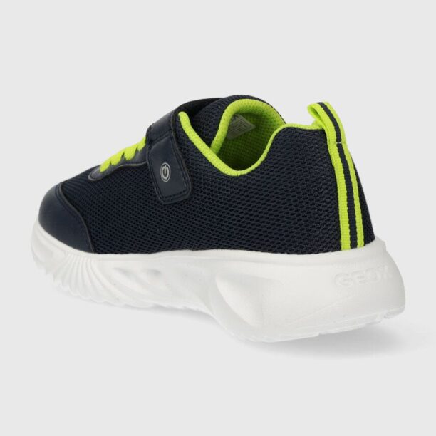 Geox sneakers pentru copii ASSISTER culoarea albastru marin preţ