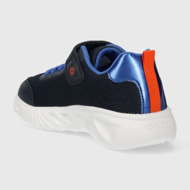 Geox sneakers pentru copii ASSISTER culoarea albastru marin preţ