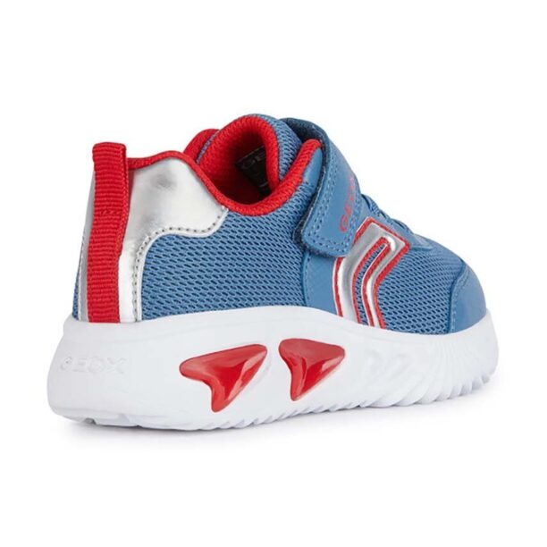 Geox sneakers pentru copii ASSISTER culoarea rosu preţ