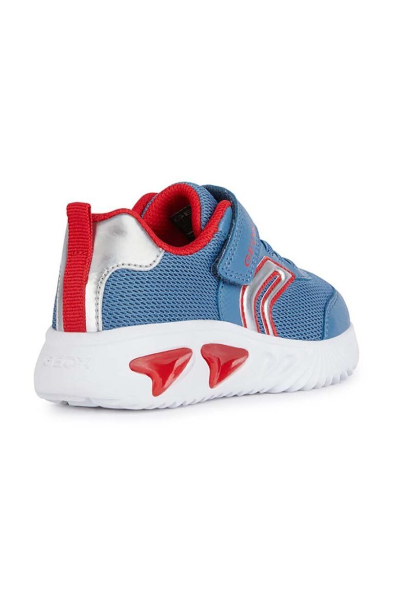 Geox sneakers pentru copii ASSISTER culoarea rosu preţ