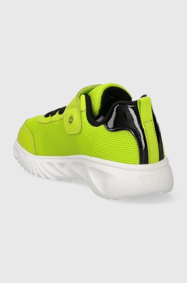 Geox sneakers pentru copii ASSISTER culoarea verde preţ