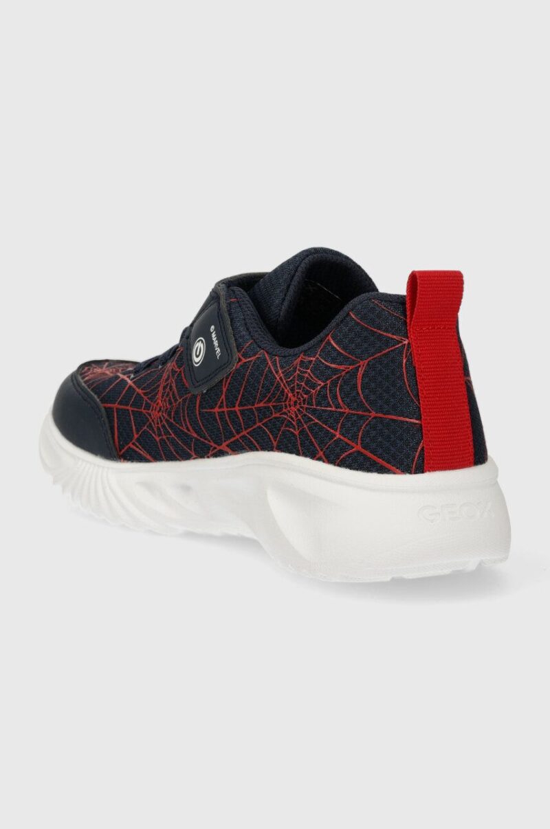 Geox sneakers pentru copii ASSISTER x Marvel culoarea albastru marin preţ