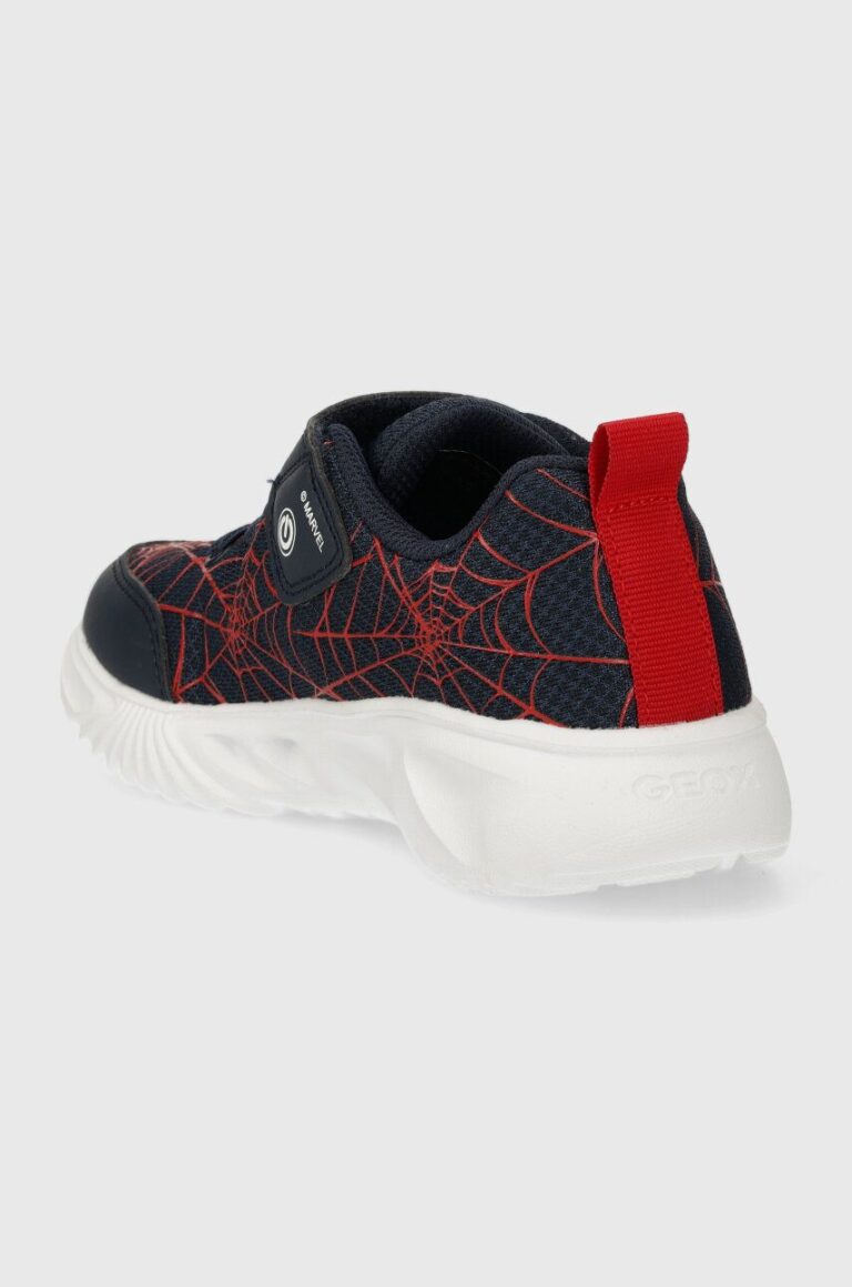 Geox sneakers pentru copii ASSISTER x Marvel culoarea albastru marin preţ