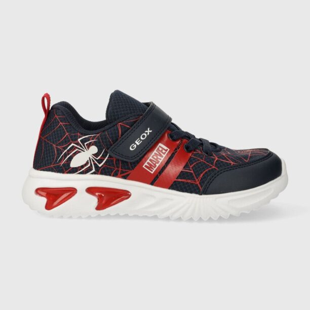 Geox sneakers pentru copii ASSISTER x Marvel culoarea albastru marin