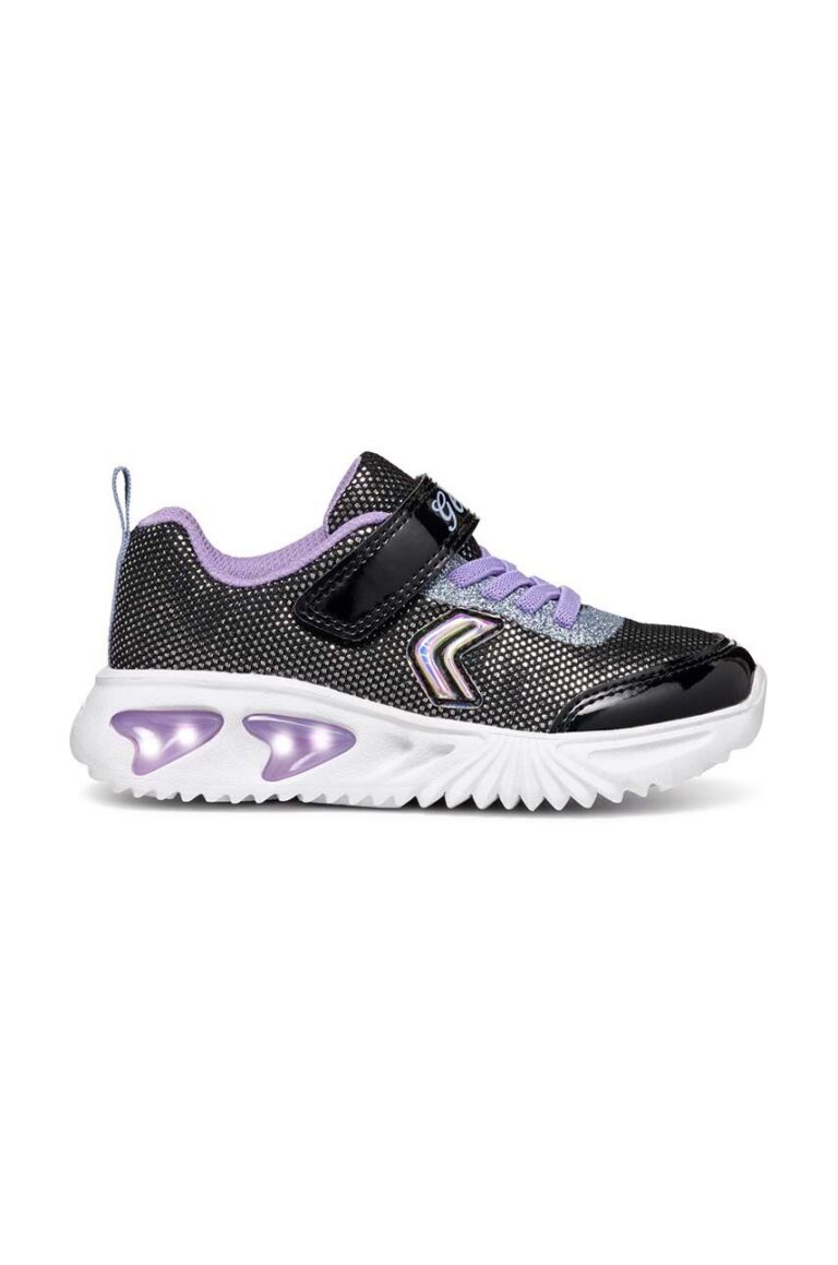 Geox sneakers pentru copii ASSISTER x Minnie culoarea violet preţ