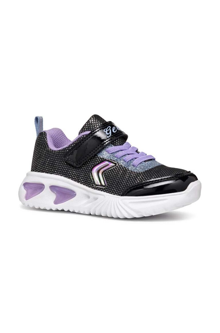 Geox sneakers pentru copii ASSISTER x Minnie culoarea violet