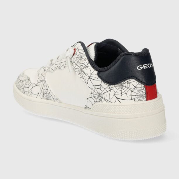 Geox sneakers pentru copii WASHIBA x Avengers culoarea alb preţ