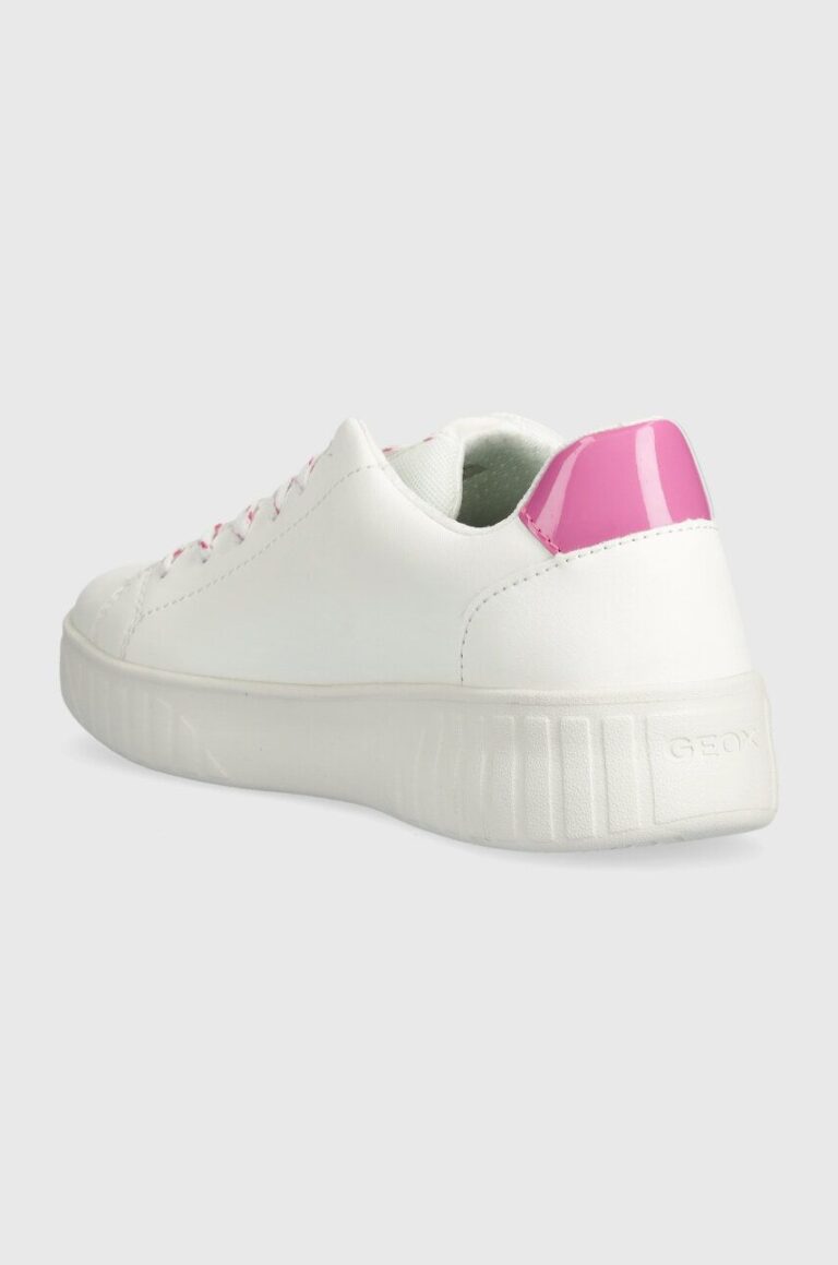 Geox sneakers pentru copii culoarea alb preţ