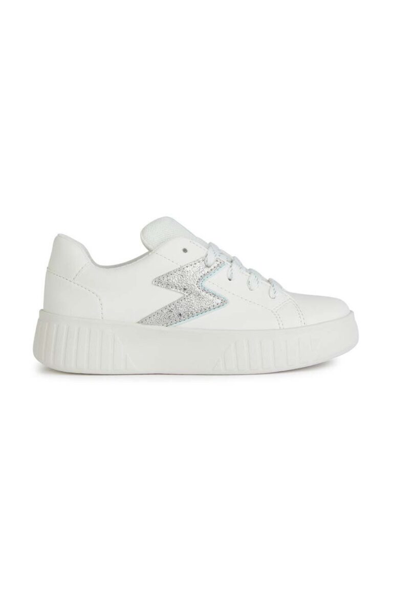 Geox sneakers pentru copii culoarea alb