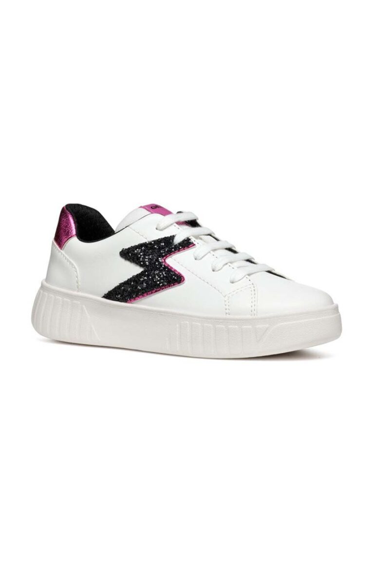 Geox sneakers pentru copii culoarea alb