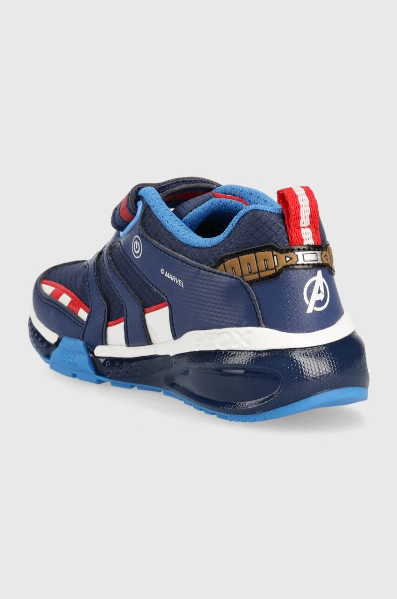 Geox sneakers pentru copii culoarea albastru marin preţ