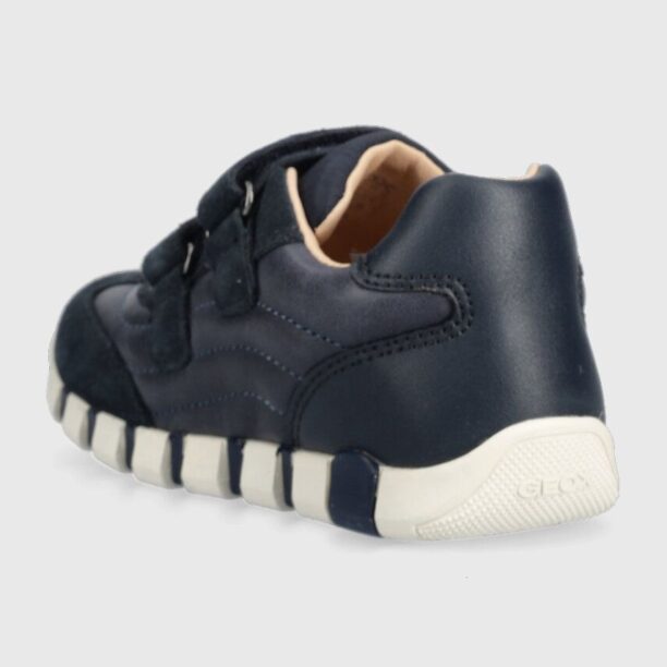 Geox sneakers pentru copii culoarea albastru marin preţ