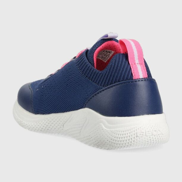 Geox sneakers pentru copii culoarea albastru marin preţ