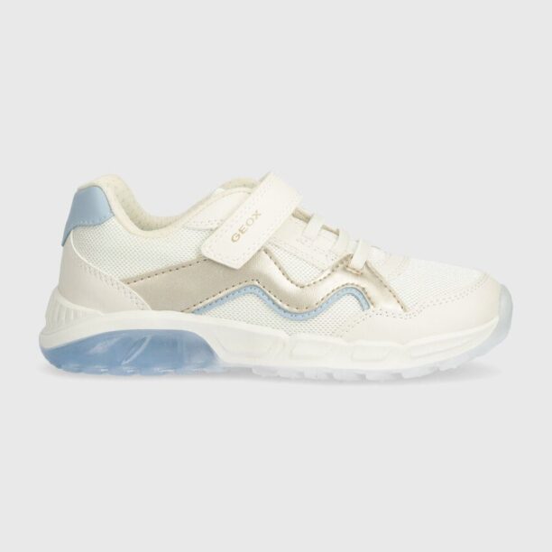 Geox sneakers pentru copii culoarea bej