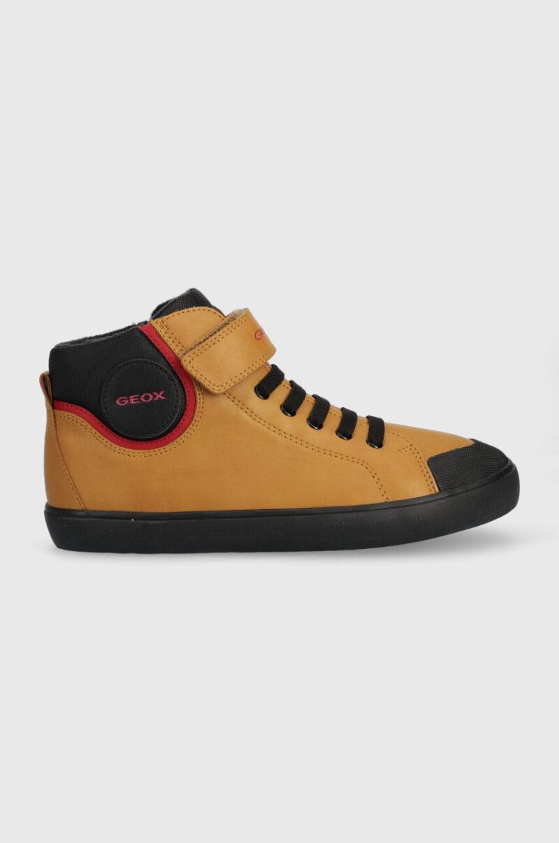 Geox sneakers pentru copii culoarea galben