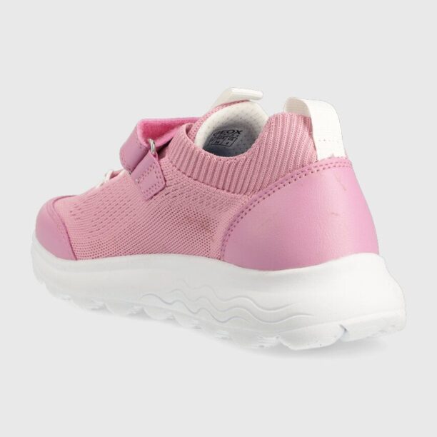 Geox sneakers pentru copii culoarea roz preţ