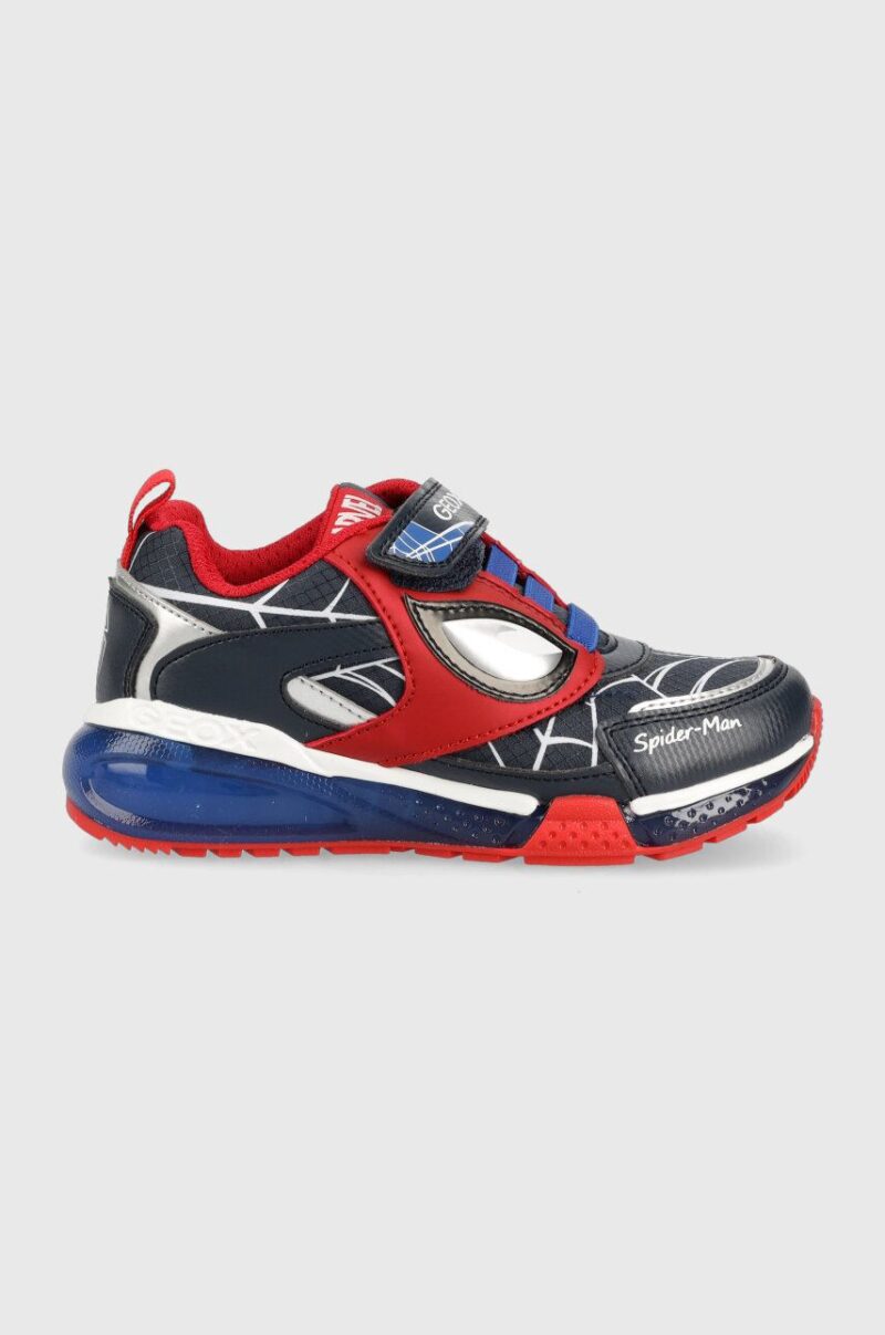 Geox sneakers pentru copii x Marvel culoarea albastru marin