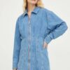 Gestuz rochie din denim mini