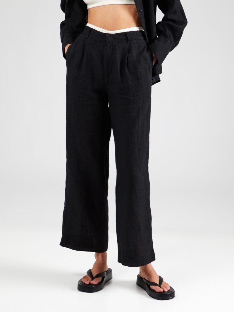 Gina Tricot Pantaloni cutați 'Denise'  negru