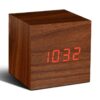 Gingko Design ceas de masă Cube Click Clock