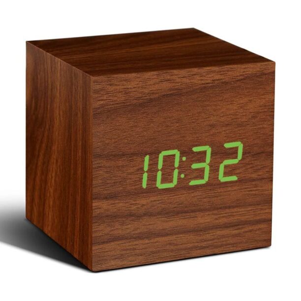 Gingko Design ceas de masă Cube Click Clock