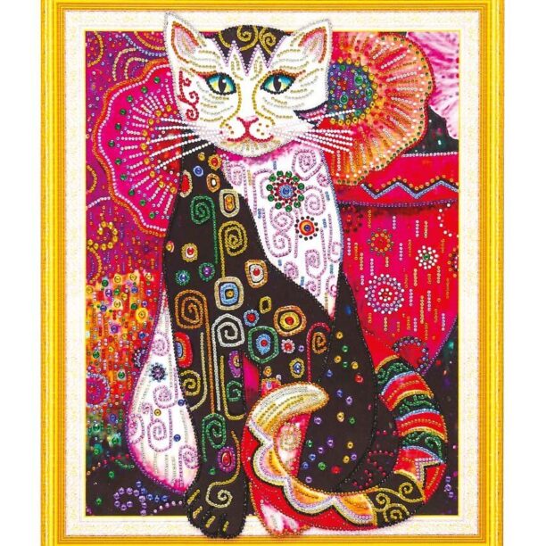 Graine Creative kit mozaic diy Cat Diamond Painting