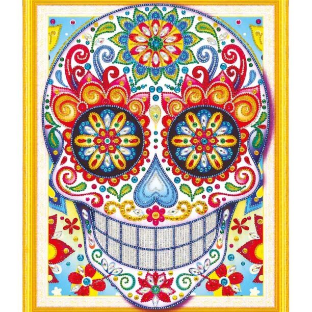 Graine Creative kit mozaic diy Maxican Skull Diamond Painting