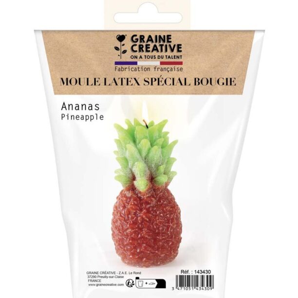 Graine Creative matriță de lumânare Ananas preţ