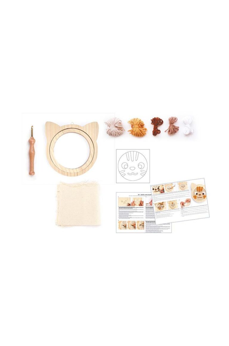 Graine Creative trusa de broderie Cat Punch Needle Kit preţ