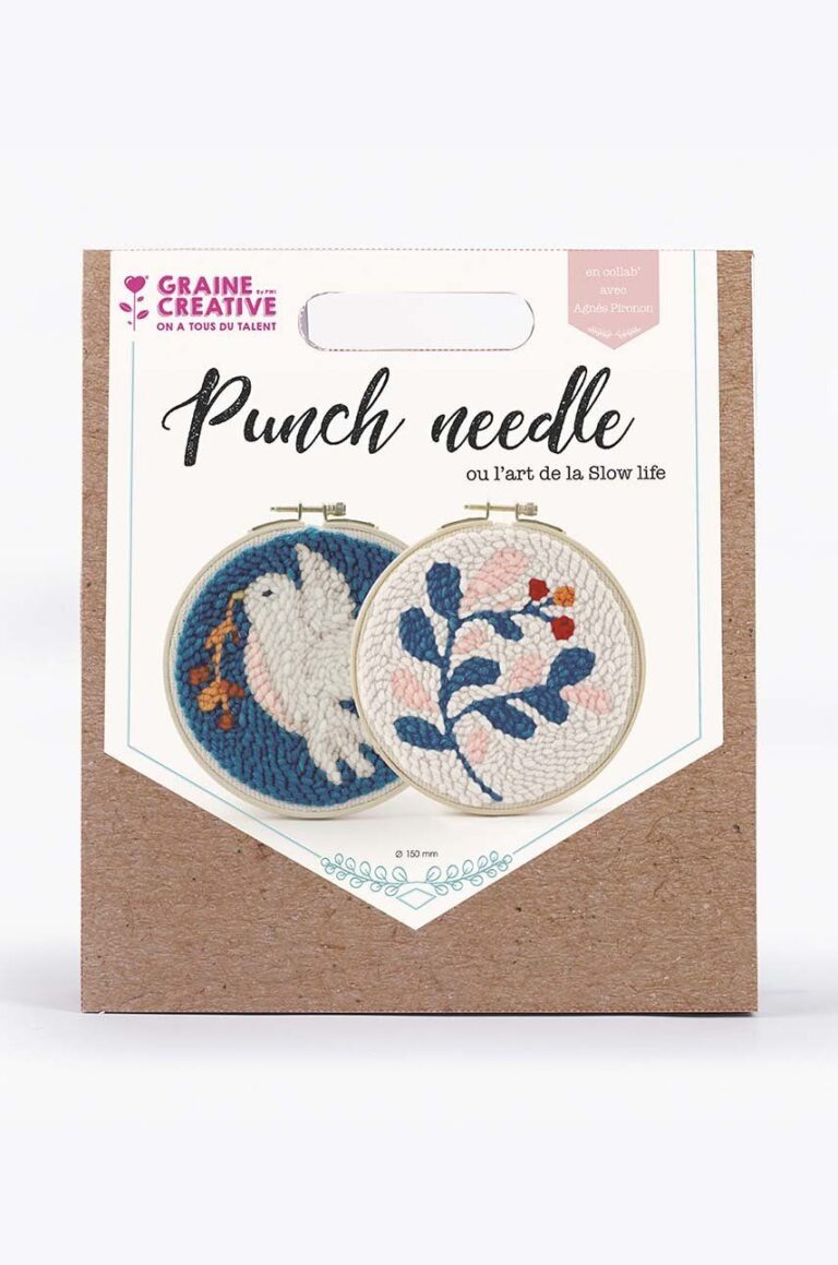 Graine Creative trusa de broderie Diptych Punch Needle Kit preţ