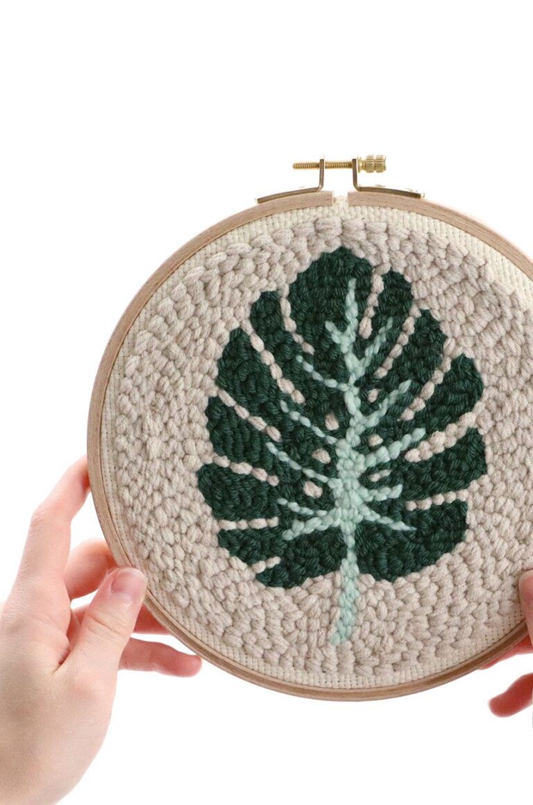 Graine Creative trusa de broderie Tropical Leaf preţ