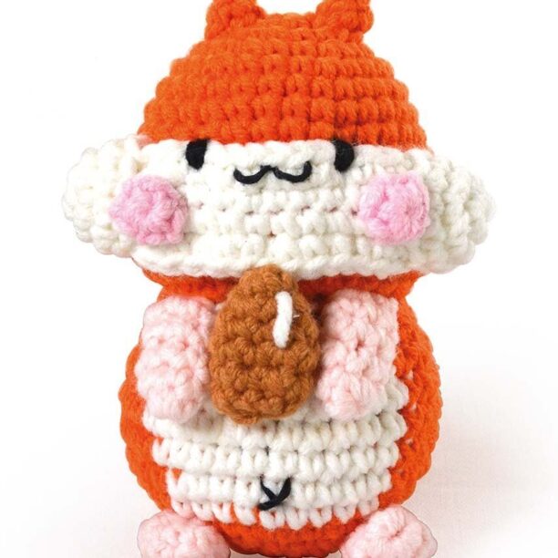 Graine Creative trusa de crosetat Hamster Mini Amigurumi Kit