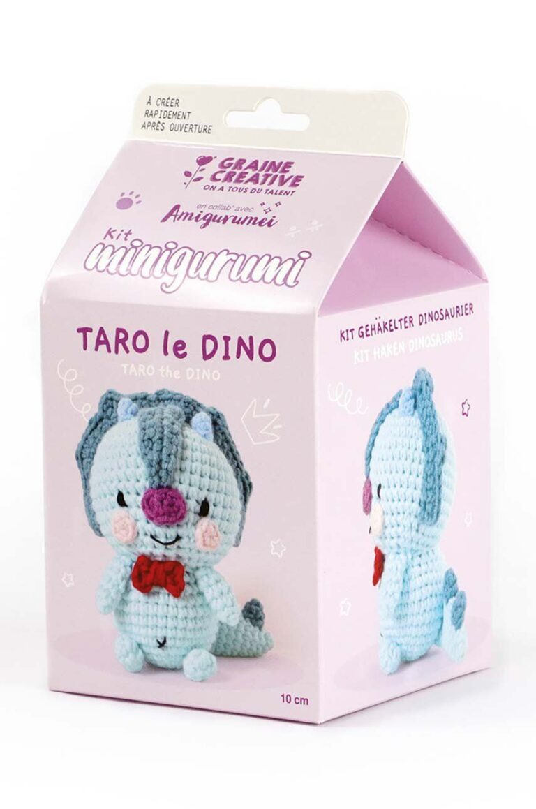 Graine Creative trusa de crosetat KIt Minigurami Dinosaure Taro preţ