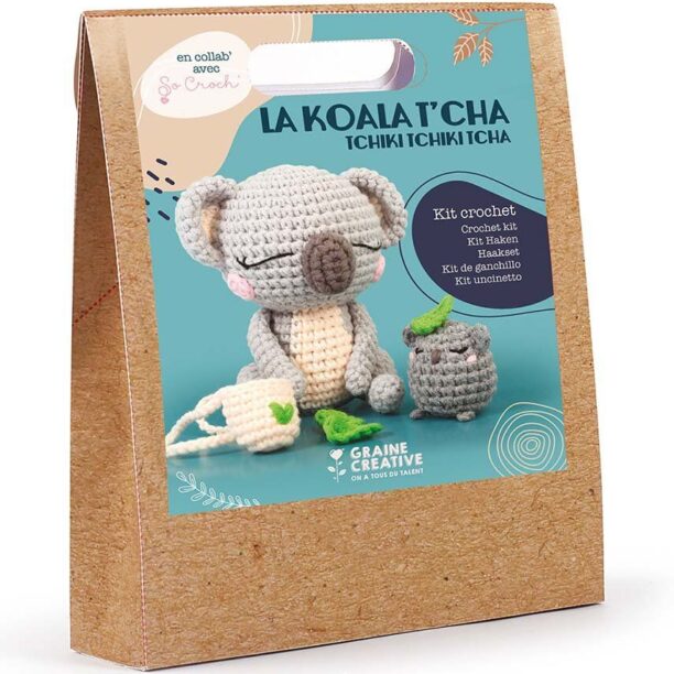 Graine Creative trusa de crosetat Koala Amigurumi Kit preţ