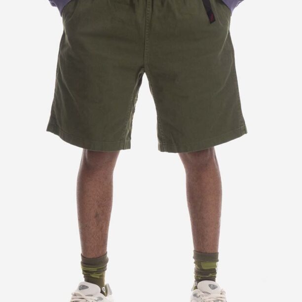 Gramicci pantaloni scurți din bumbac G-Short culoarea verde G101.OGT-purple