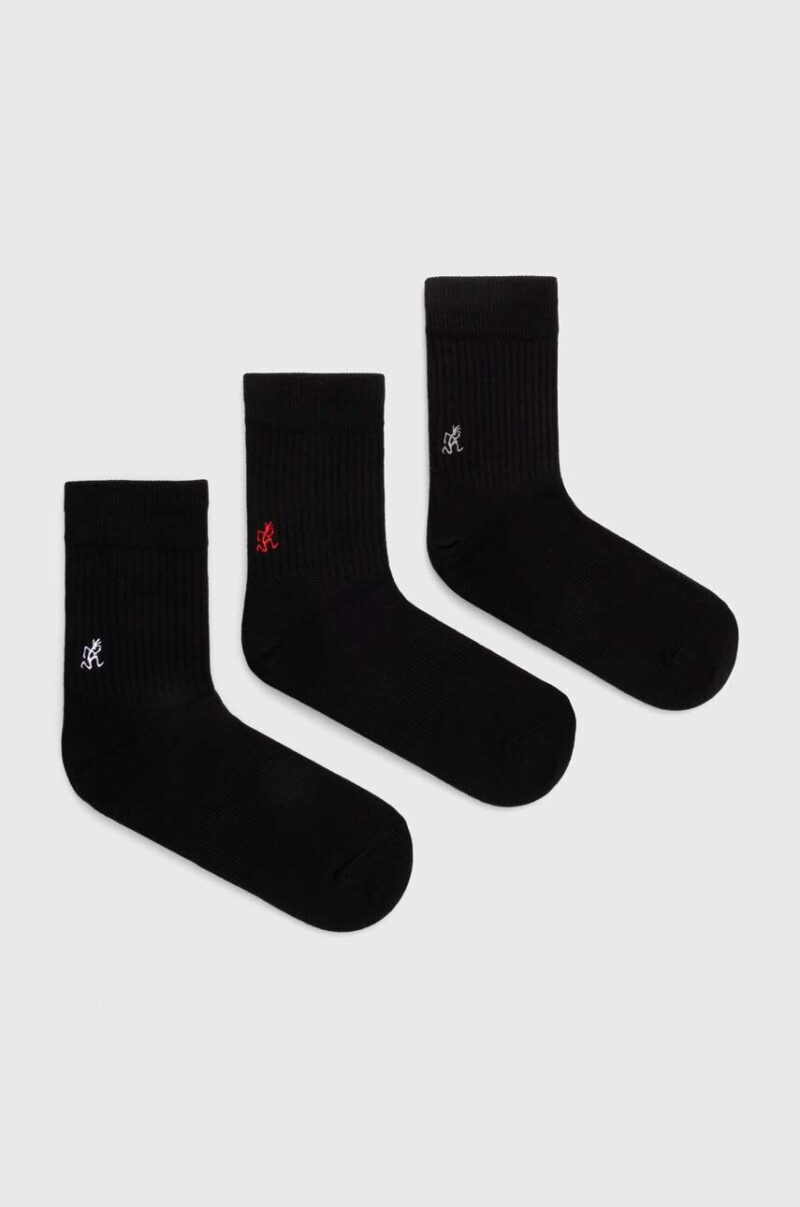 Gramicci șosete 3-pack Basic Crew Socks bărbați