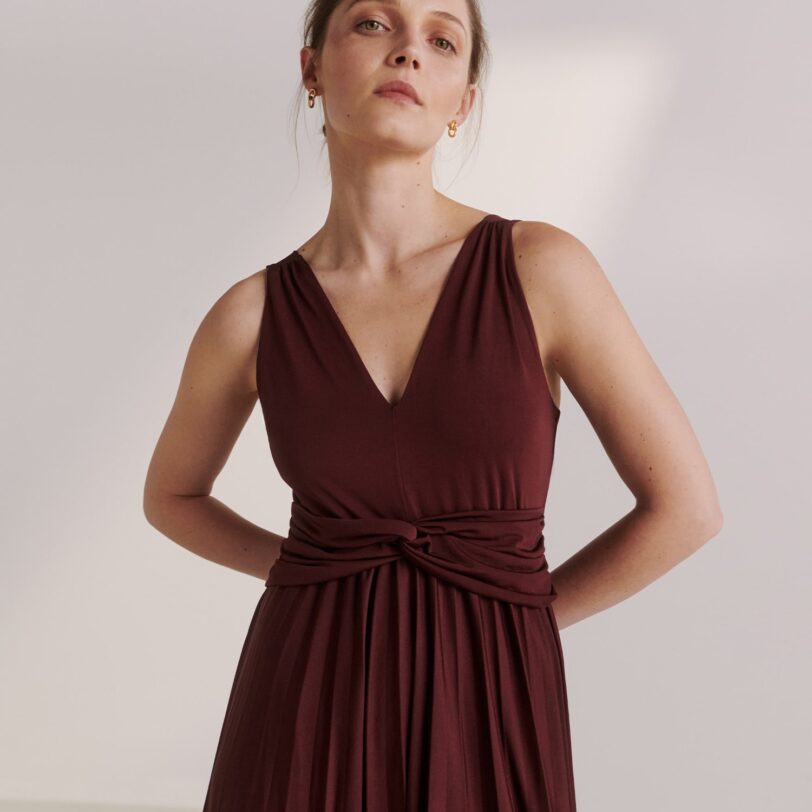 Guido Maria Kretschmer Women Rochie de seară 'Ilona'  roșu bordeaux