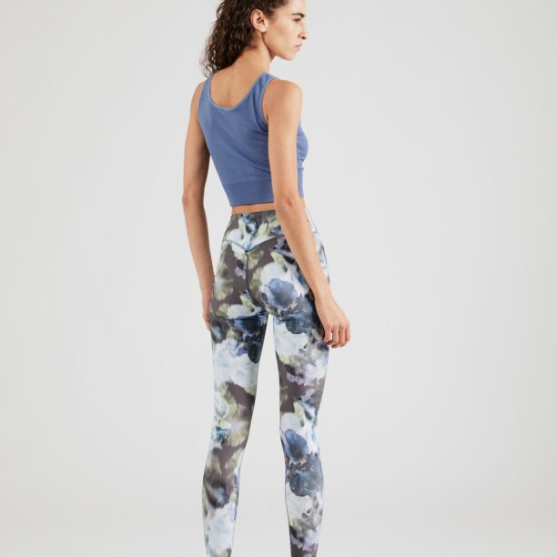 HKMX Pantaloni sport 'Mystic Flower'  albastru / gri / verde / alb preţ