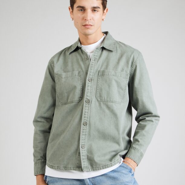 HOLLISTER Cămașă  verde pastel