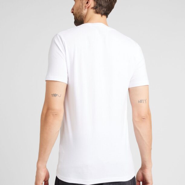 Preţ HOLLISTER Tricou  albastru marin / gri / alb