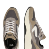 HUB Sneaker low 'Glide S43'  gri taupe / grej / gri închis / alb